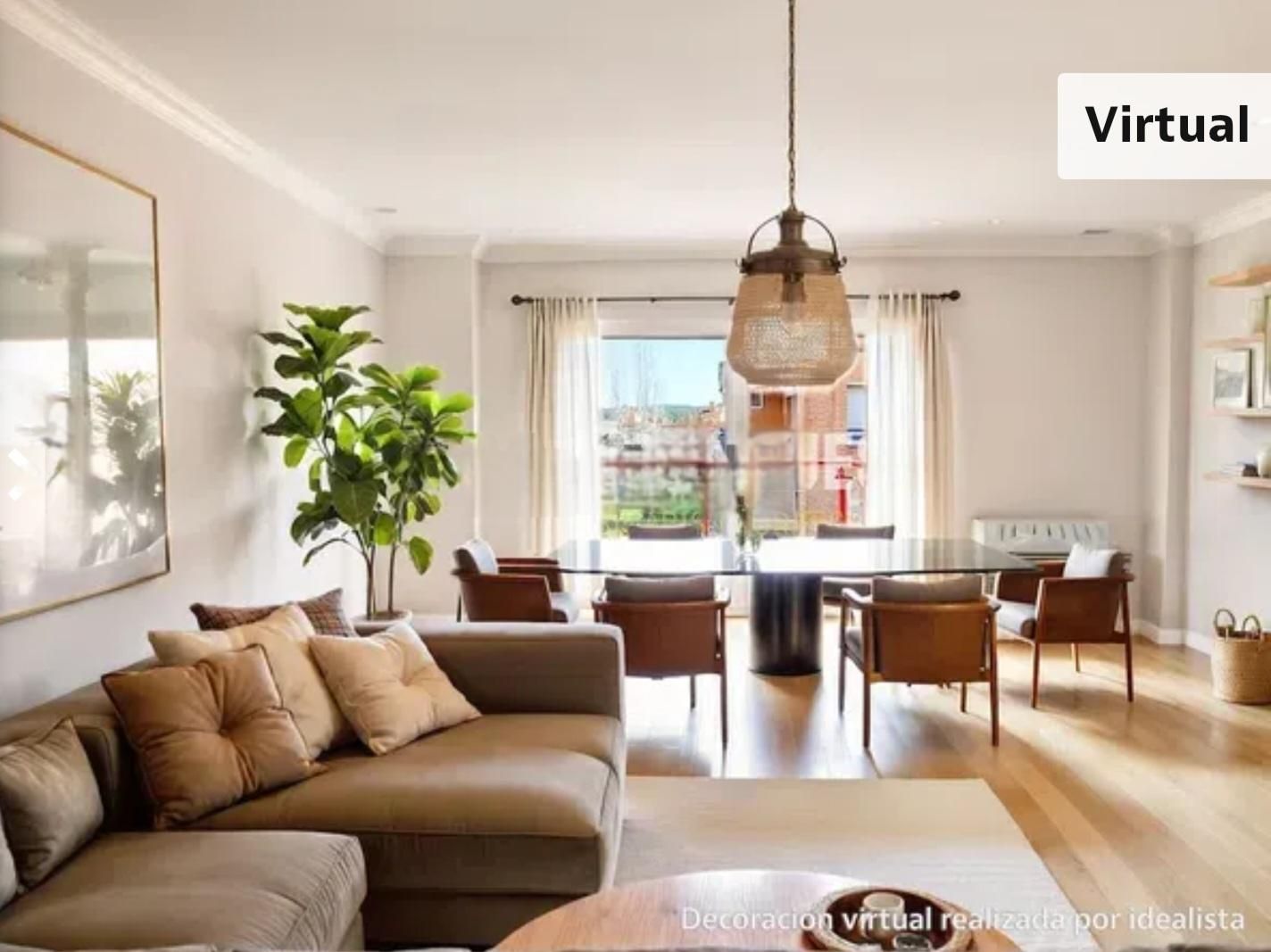 Living room of Attic for sale in Sant Cugat del Vallès  with Heating, Terrace and Storage room