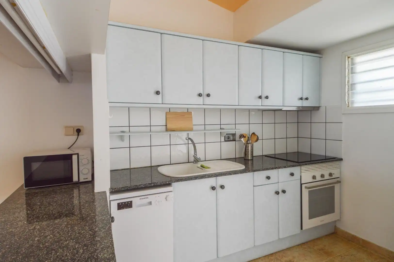 Cocina de Apartamento en venta en Mogán con Aire acondicionado, Terraza y Amueblado