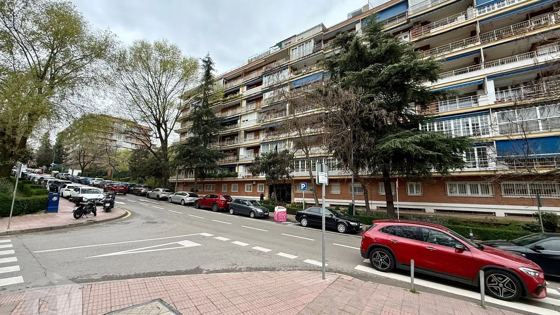 Vista exterior de Piso en venta en Móstoles con Calefacción y Terraza