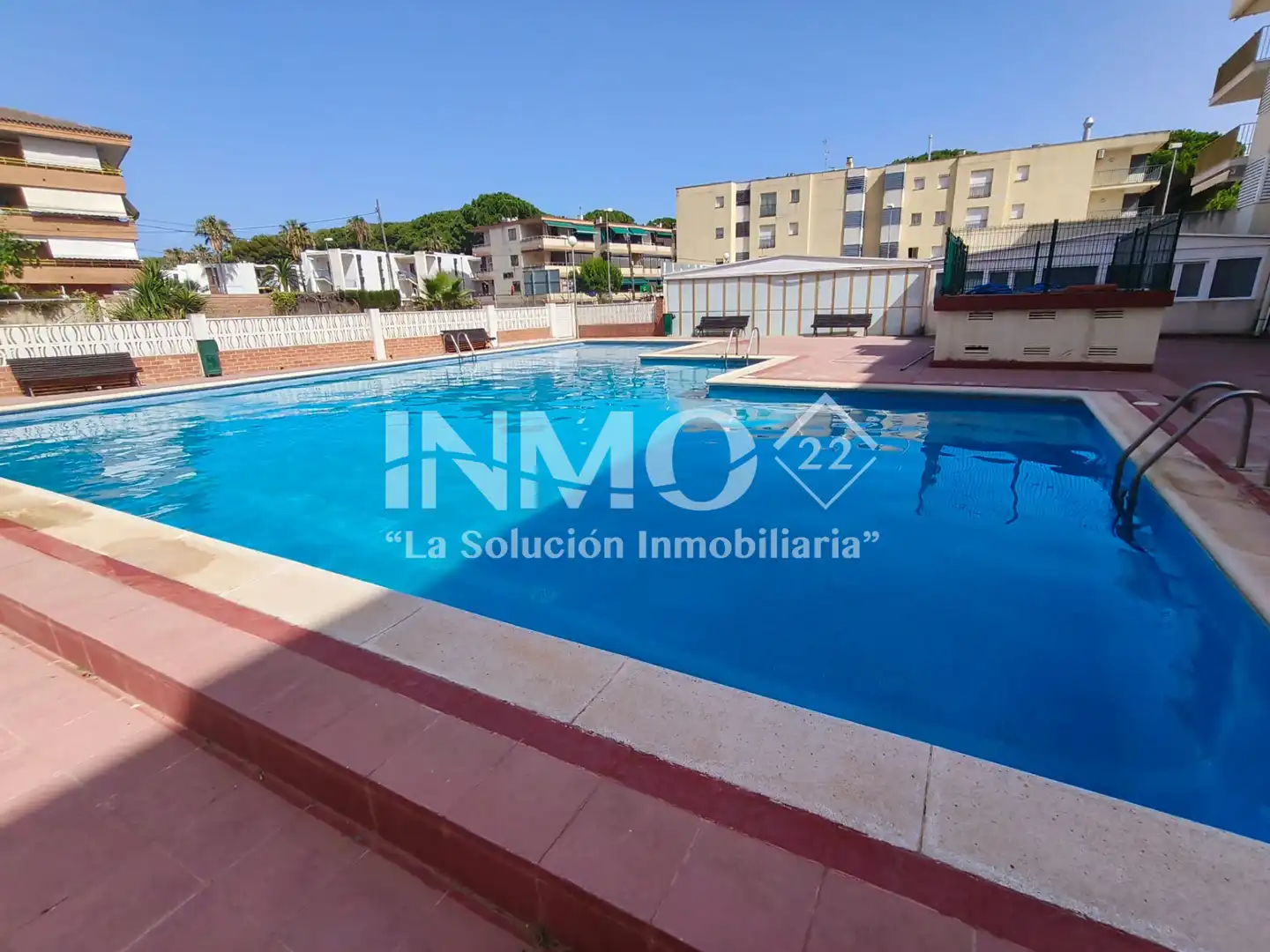 Swimming pool of Apartments for sale in Cambrils  with Air Conditioner, Parquet flooring and Terrace