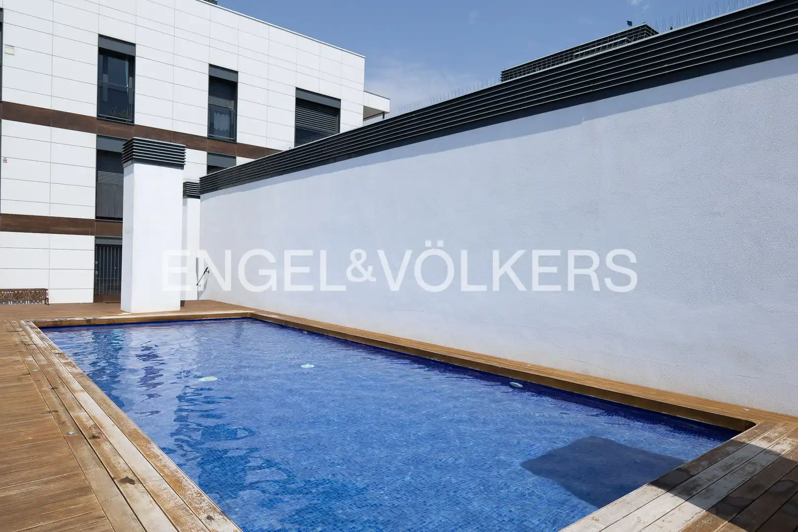 Piscina de Piso de alquiler en Barcelona con Aire acondicionado, Calefacción y Parquet