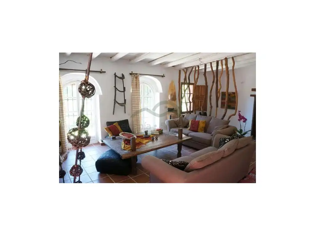Sala de estar de Finca rústica en venta en Benahavís
