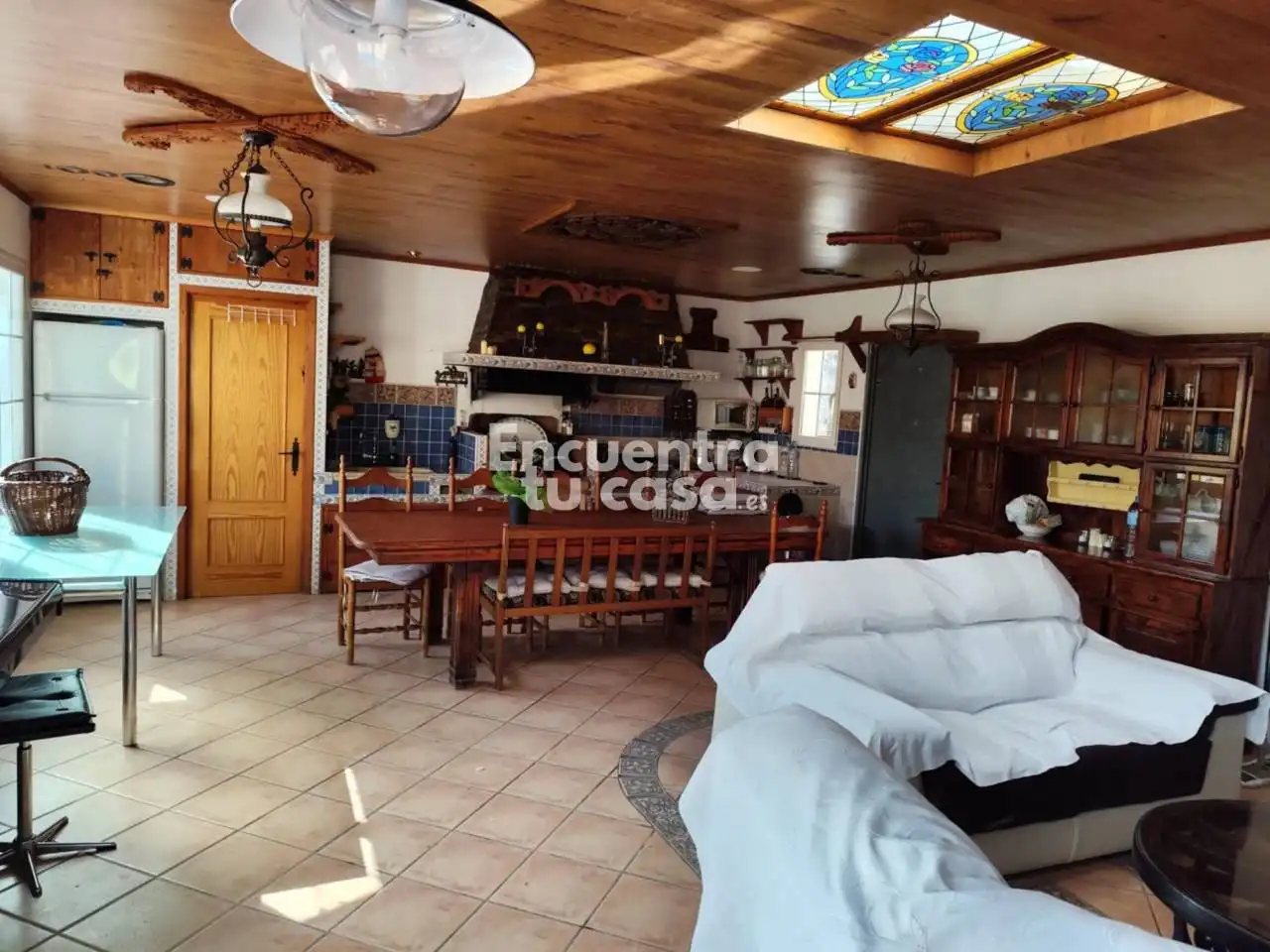 Cocina de Casa o chalet en venta en La Nucia con Aire acondicionado, Calefacción y Jardín privado