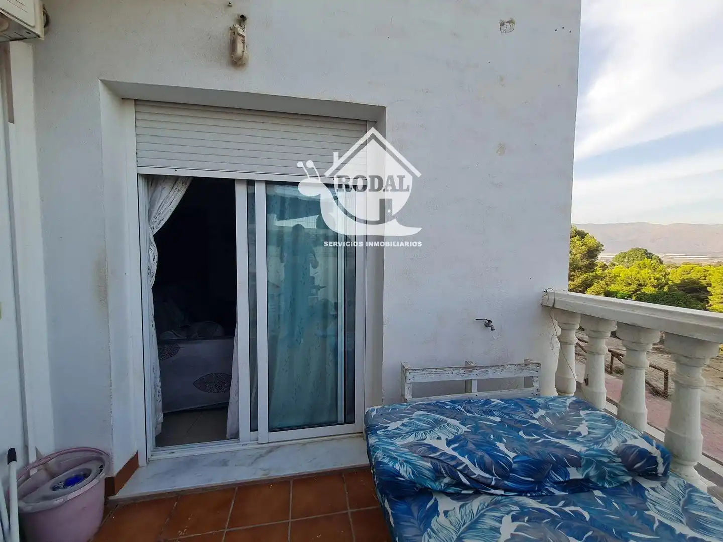 Terrasse von Wohnung zum Verkauf in Huércal de Almería mit Klimaanlage, Heizung und Terrasse