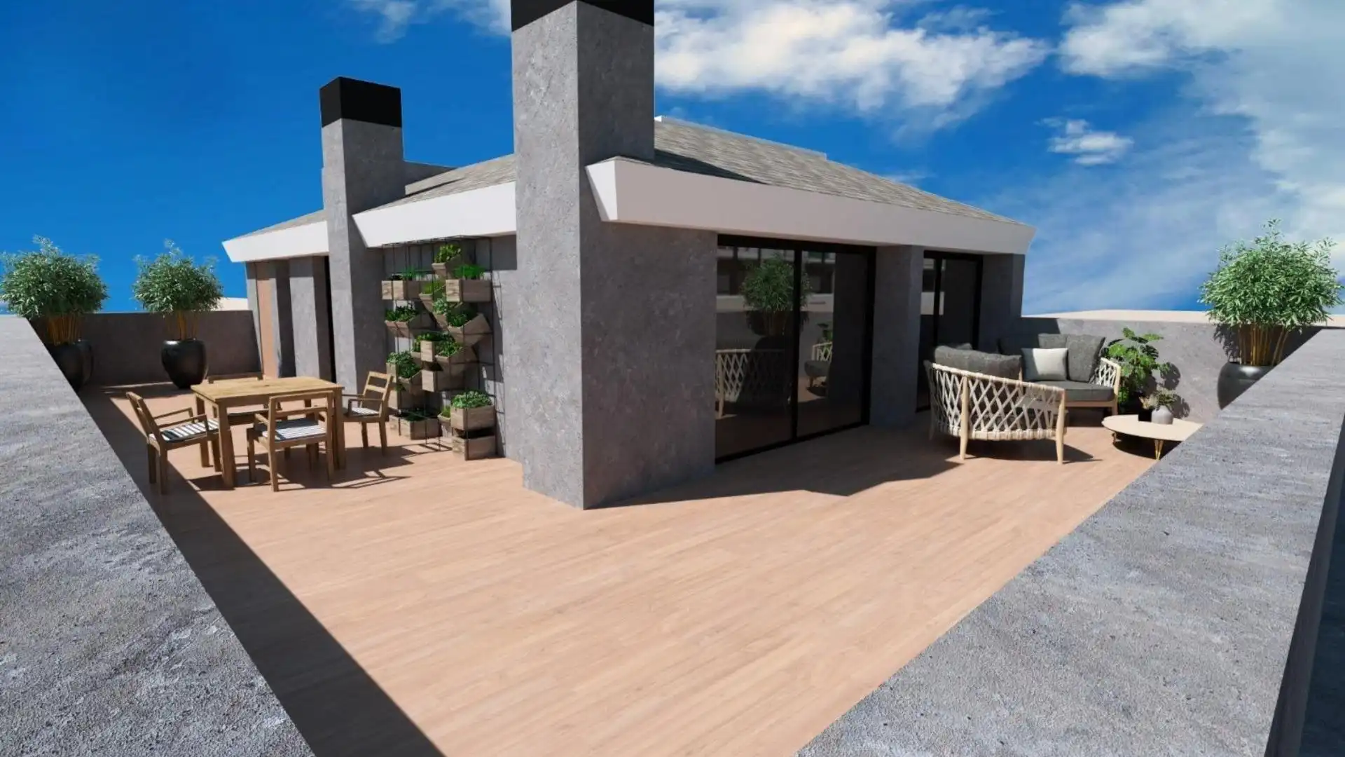 Piso con terraza en venta en Avenida REINO DE VALENCIA S/N