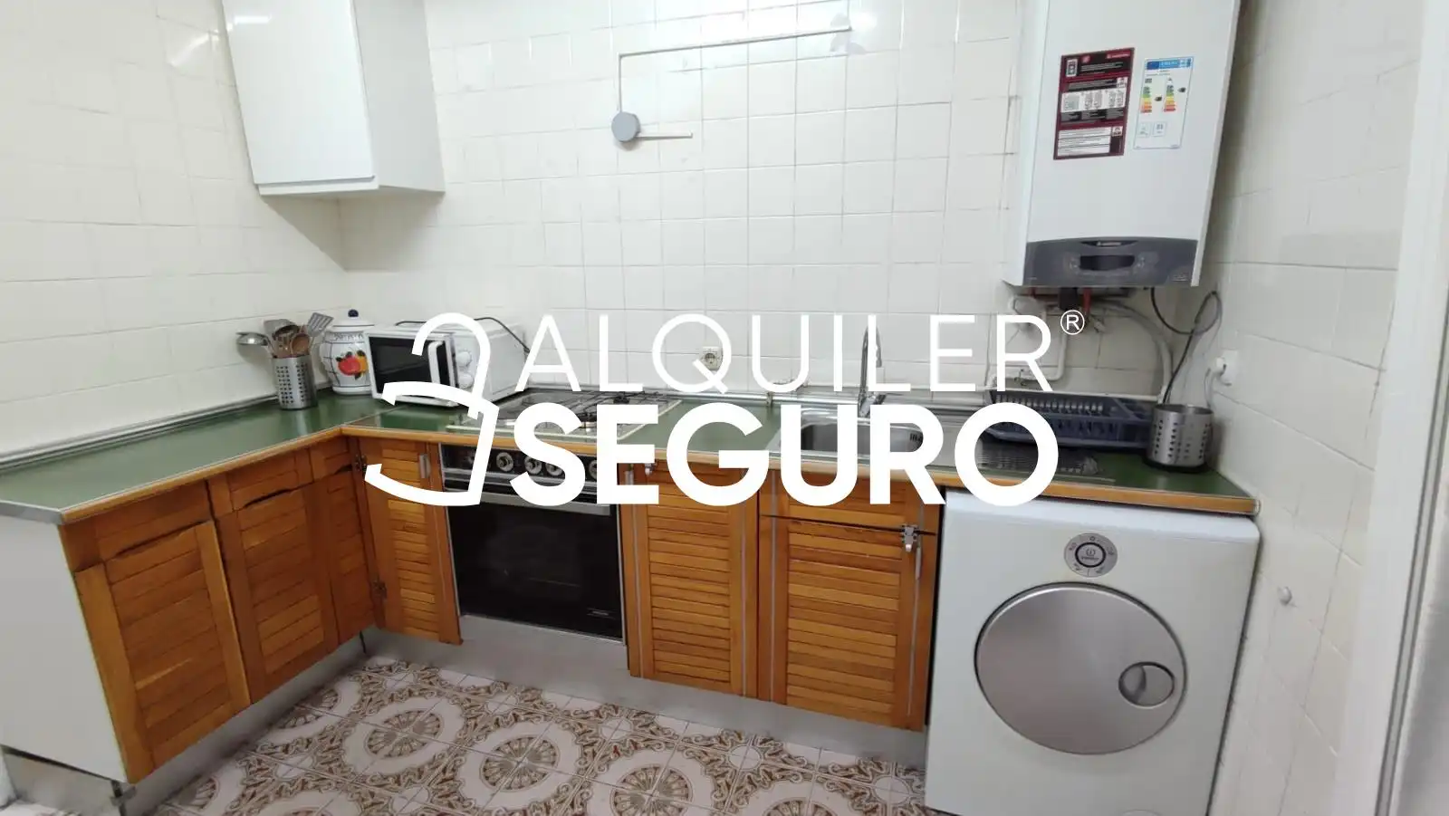 Küche von Wohnung zur Miete in Alcobendas mit Heizung und Möbliert