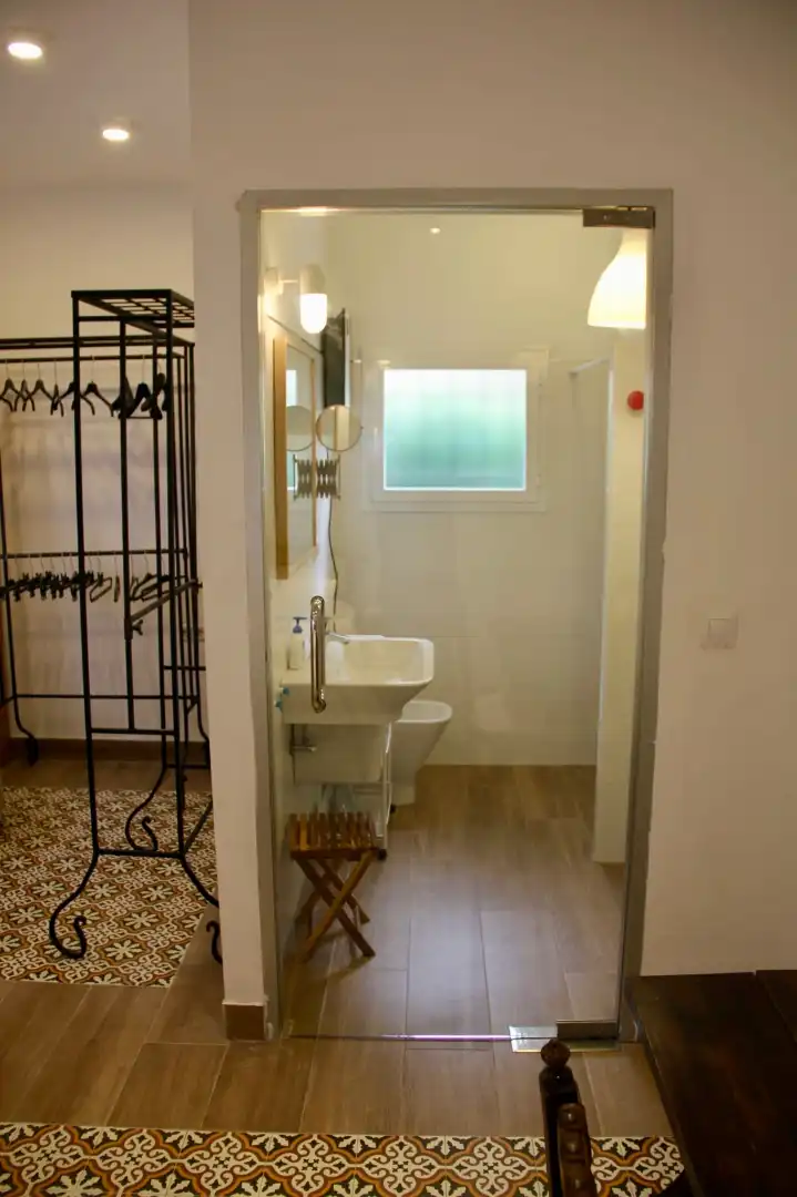 Bathroom of Houses for sale in Ronda  with Private garden and Swimming Pool