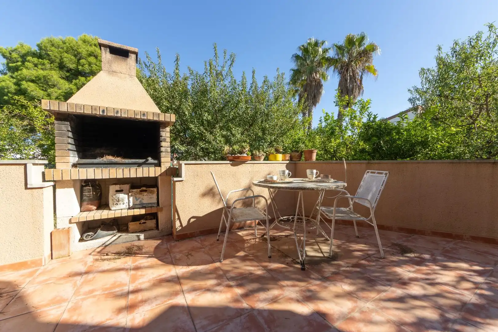 Terrassa de Casa o xalet en venda en Mont-roig del Camp amb Calefacció, Jardí privat i Terrassa