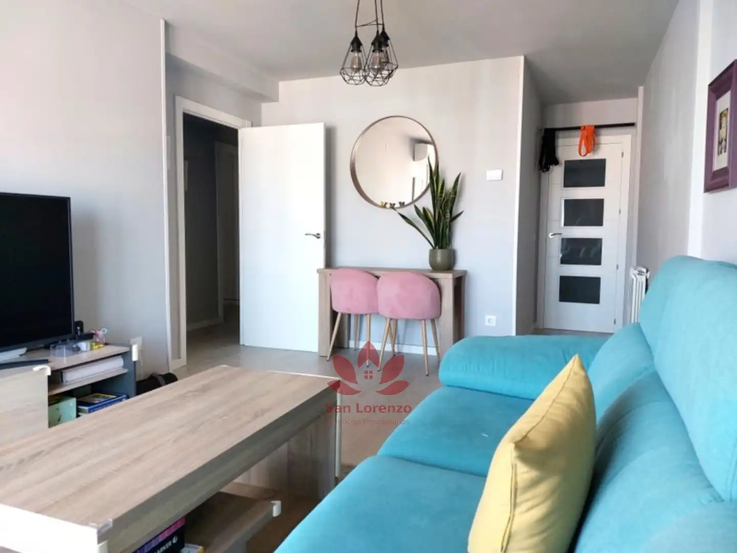 Sala d'estar de Pis en venda en Madrid amb Aire condicionat, Calefacció i Terrassa