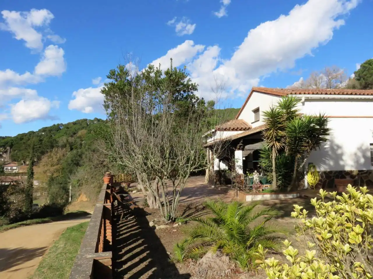 Jardín de Finca rústica en venta en Vallromanes con Calefacción, Jardín privado y Amueblado