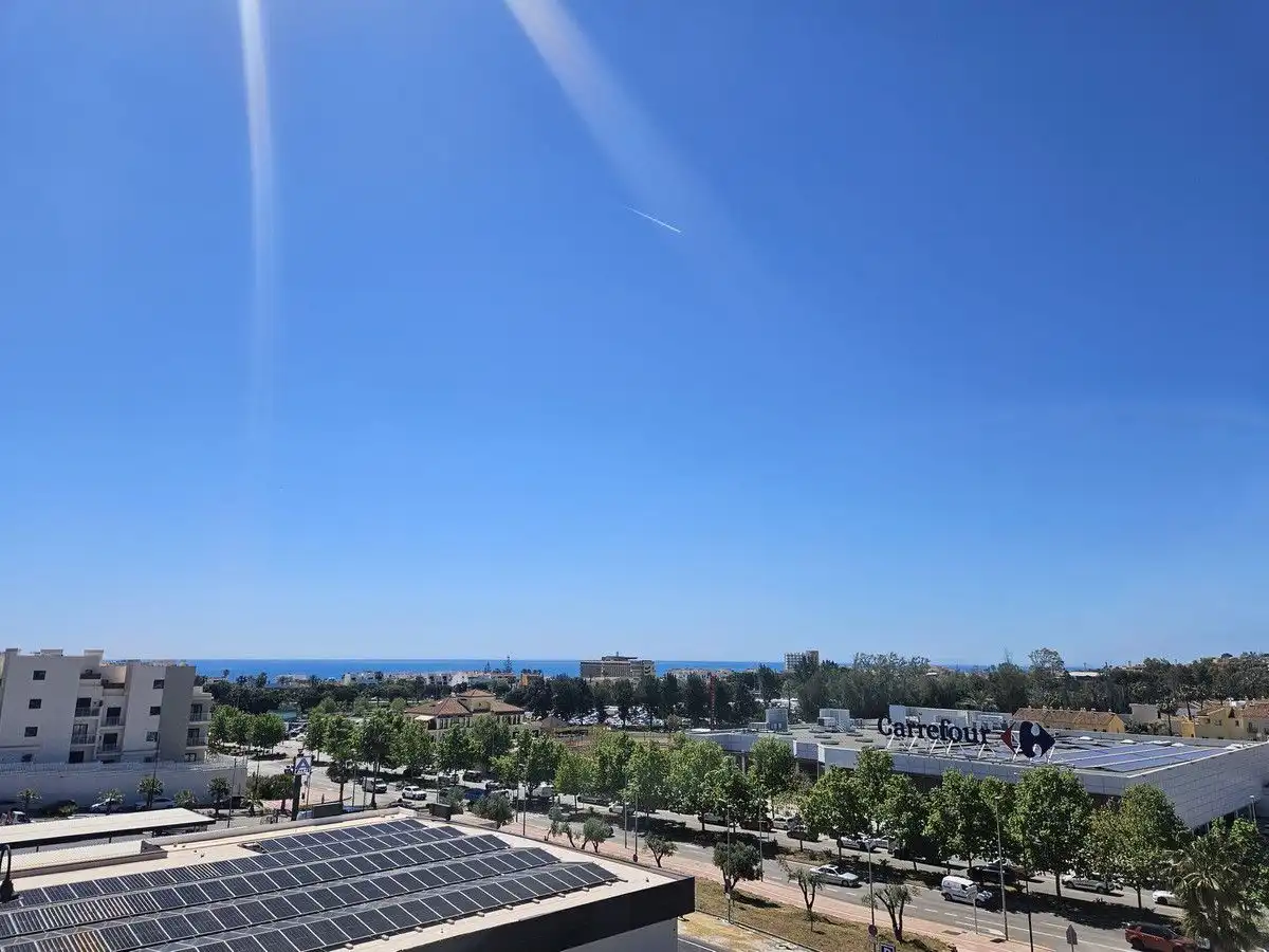 Außenansicht von Dachboden zur Miete in Mijas mit Klimaanlage, Heizung und Terrasse