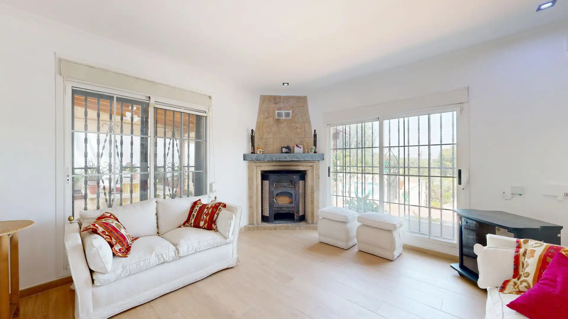 Sala de estar de Casa o chalet en venta en Chiva con Terraza, Trastero y Piscina