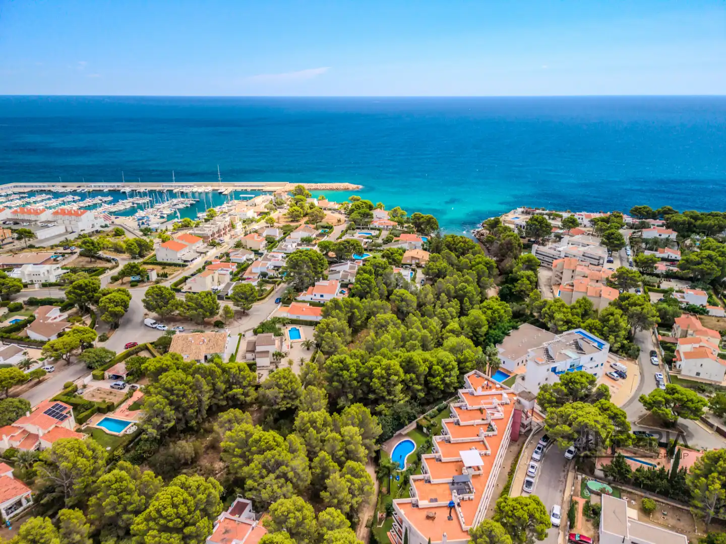 Außenansicht von Wohnung zum Verkauf in L'Ametlla de Mar  mit Klimaanlage, Heizung und Terrasse
