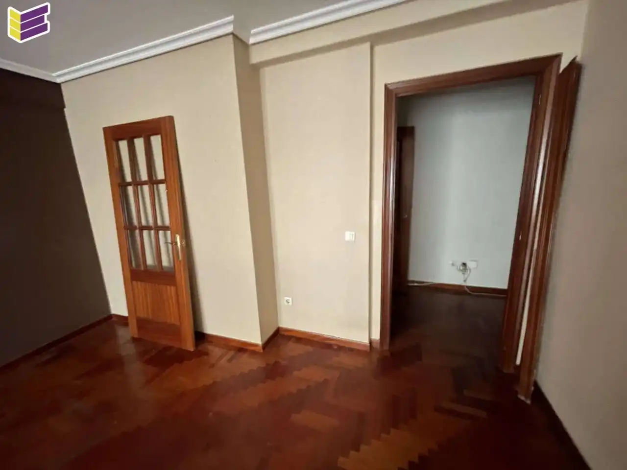 Bedroom of Flat for sale in Vigo   with Heating, Parquet flooring and Terrace