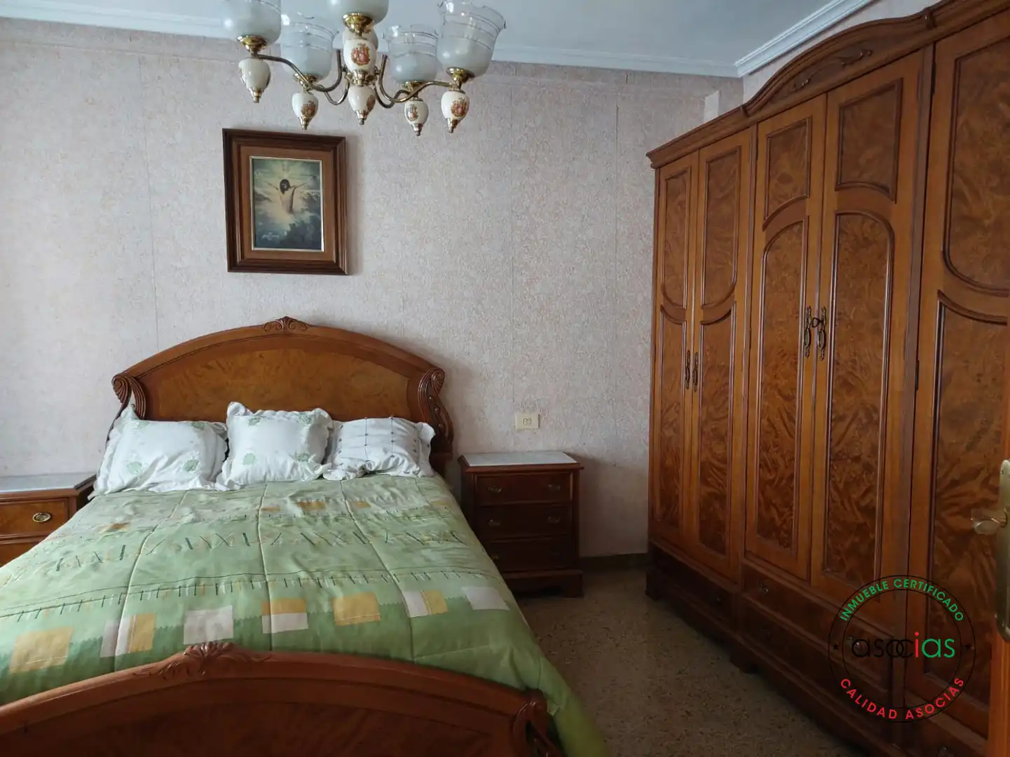 Bedroom of Flat for sale in Gijón   with Heating, Private garden and Storage room