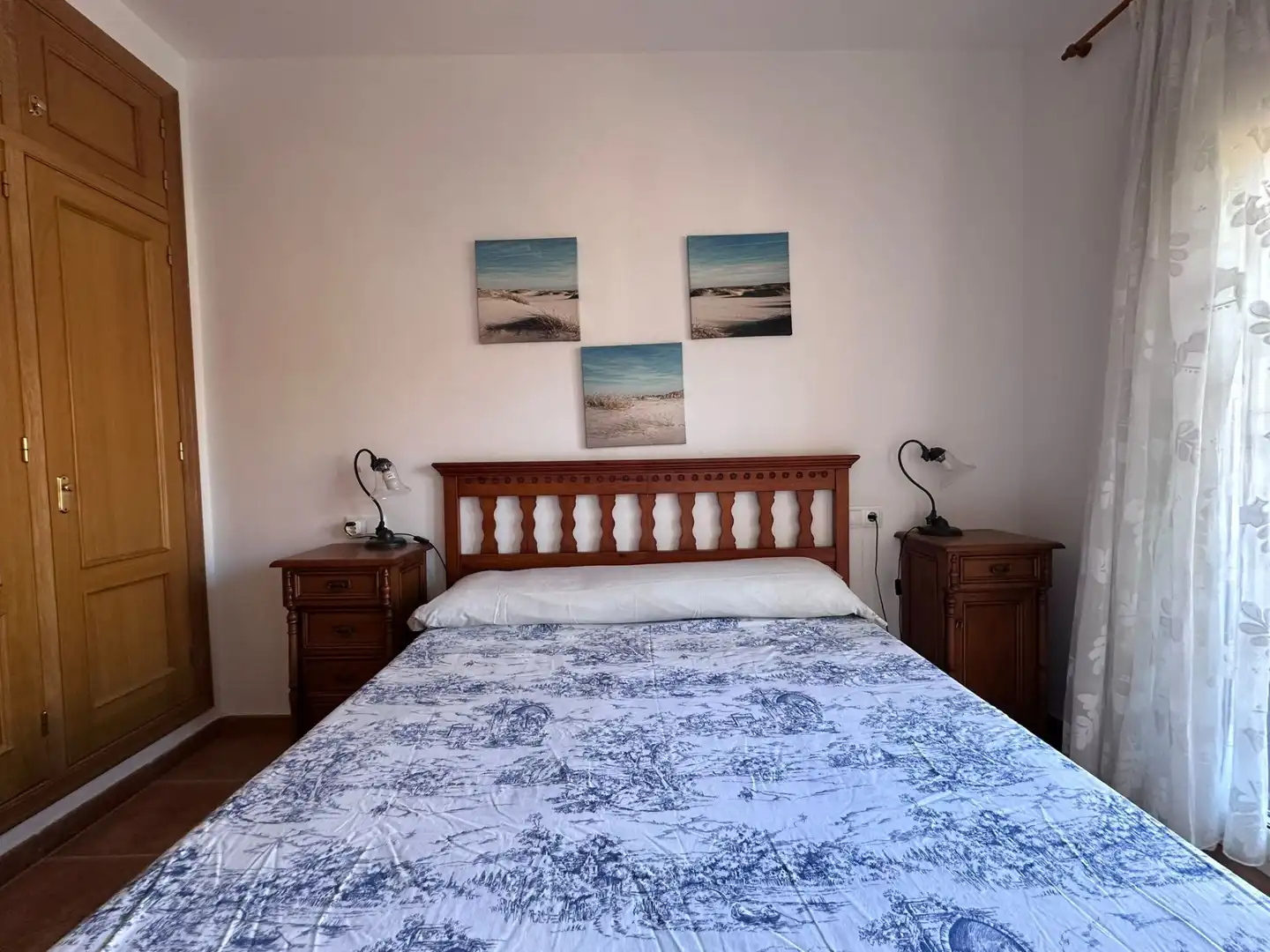 Dormitori de Casa o xalet de lloguer en Pilar de la Horadada amb Aire condicionat, Calefacció i Terrassa