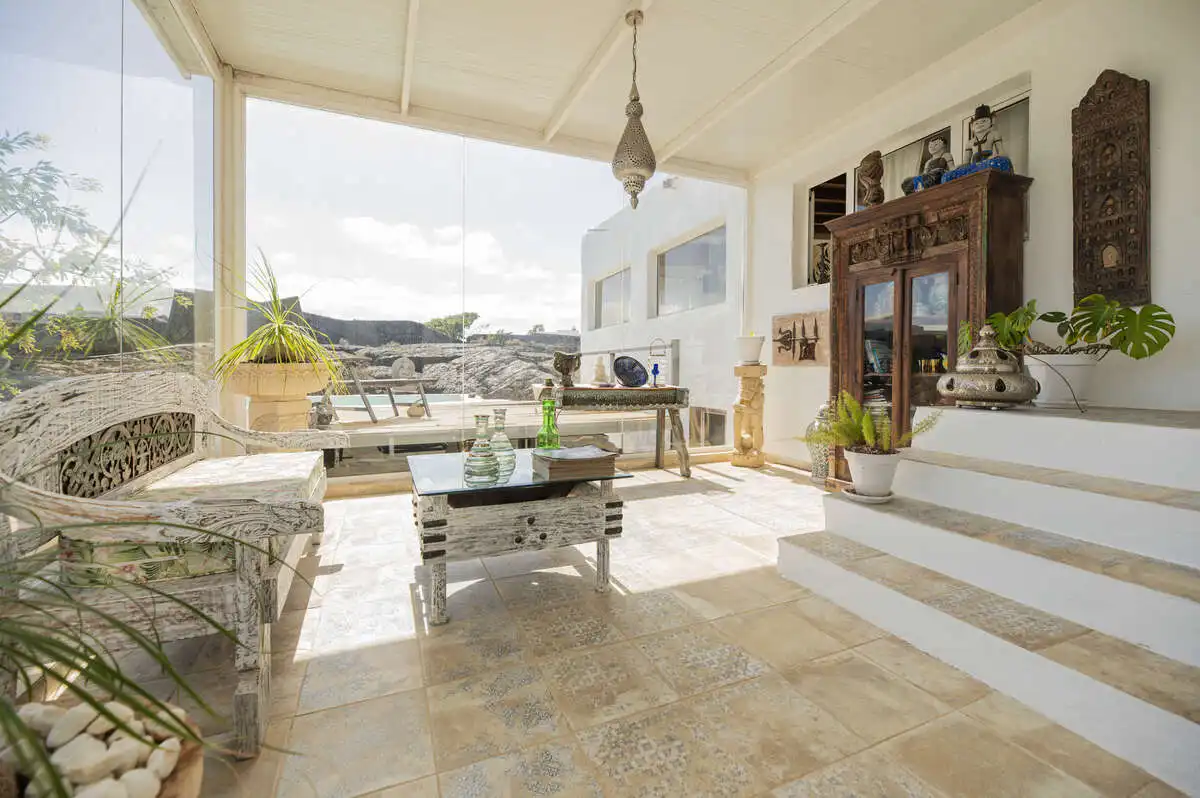 Terraza de Casa o chalet en venta en Teguise con Jardín privado, Piscina y Amueblado