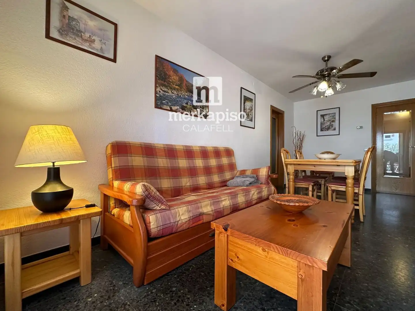 Living room of Flat for sale in Calafell  with Heating, Terrace and Storage room