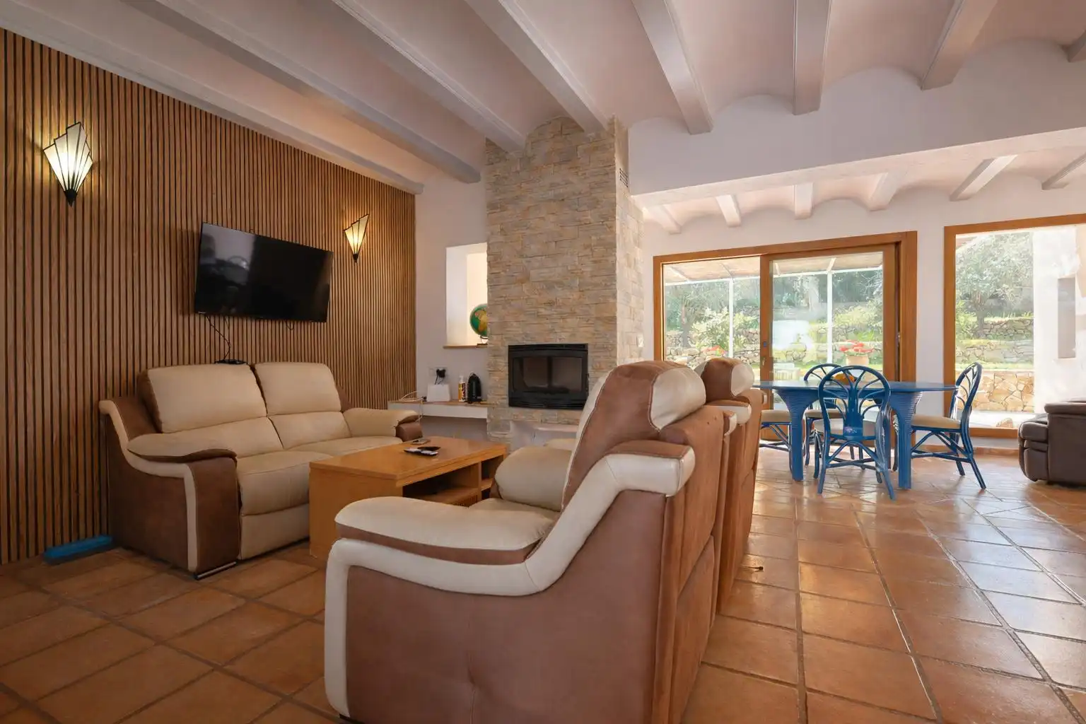 Sala d'estar de Casa o xalet en venda en La Sella