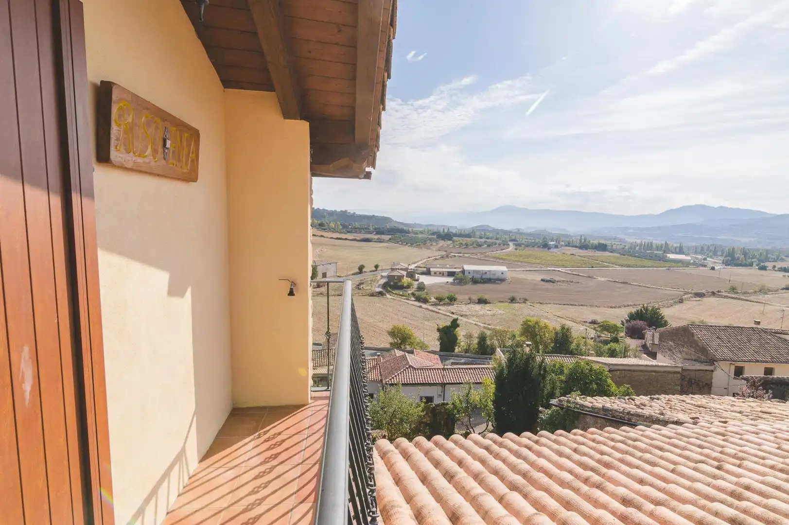 Terraza de Finca rústica en venta en Eslava con Jardín privado, Terraza y Trastero