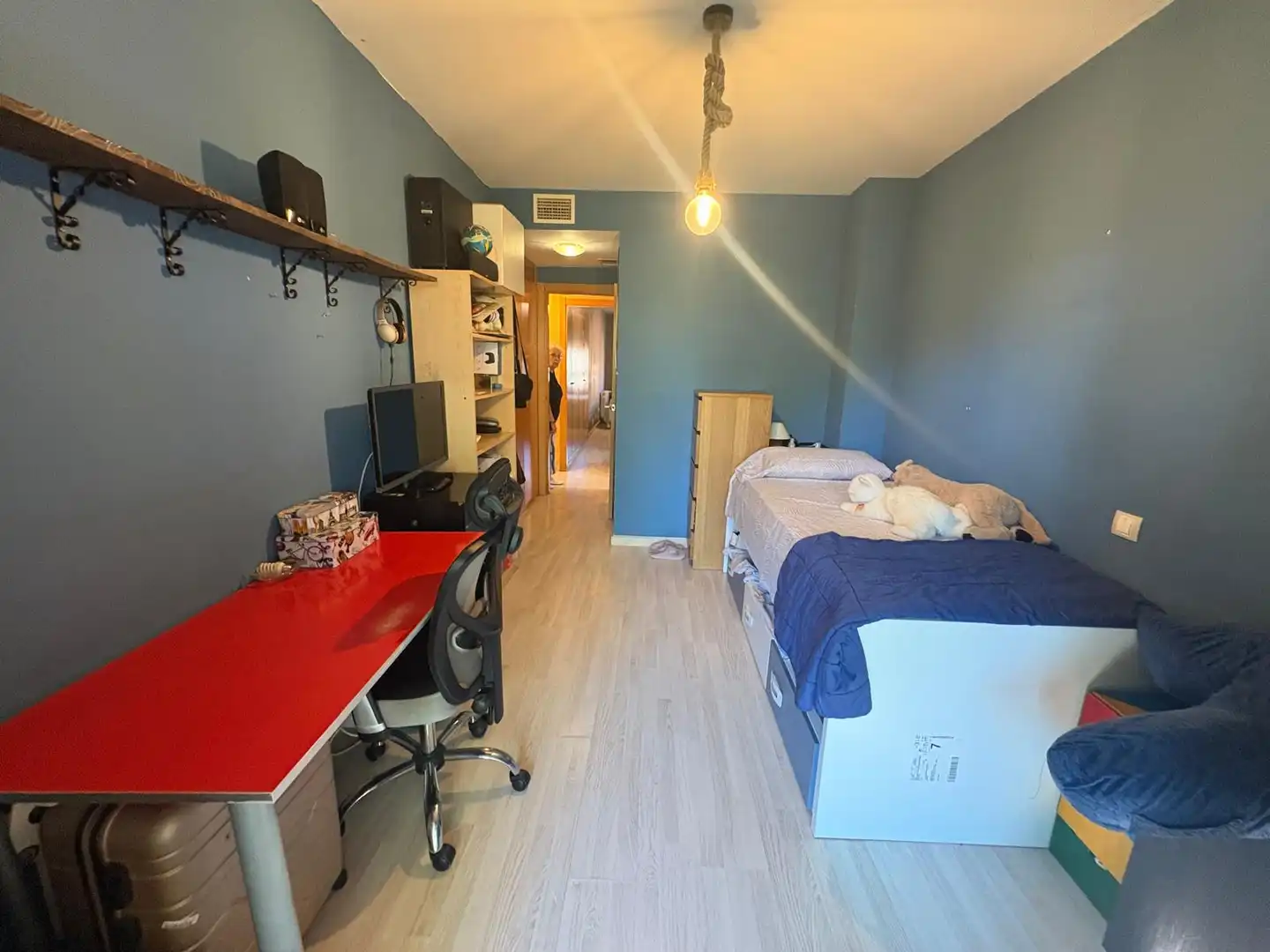 Schlafzimmer von Dachboden zum Verkauf in Yebes mit Klimaanlage, Heizung und Terrasse