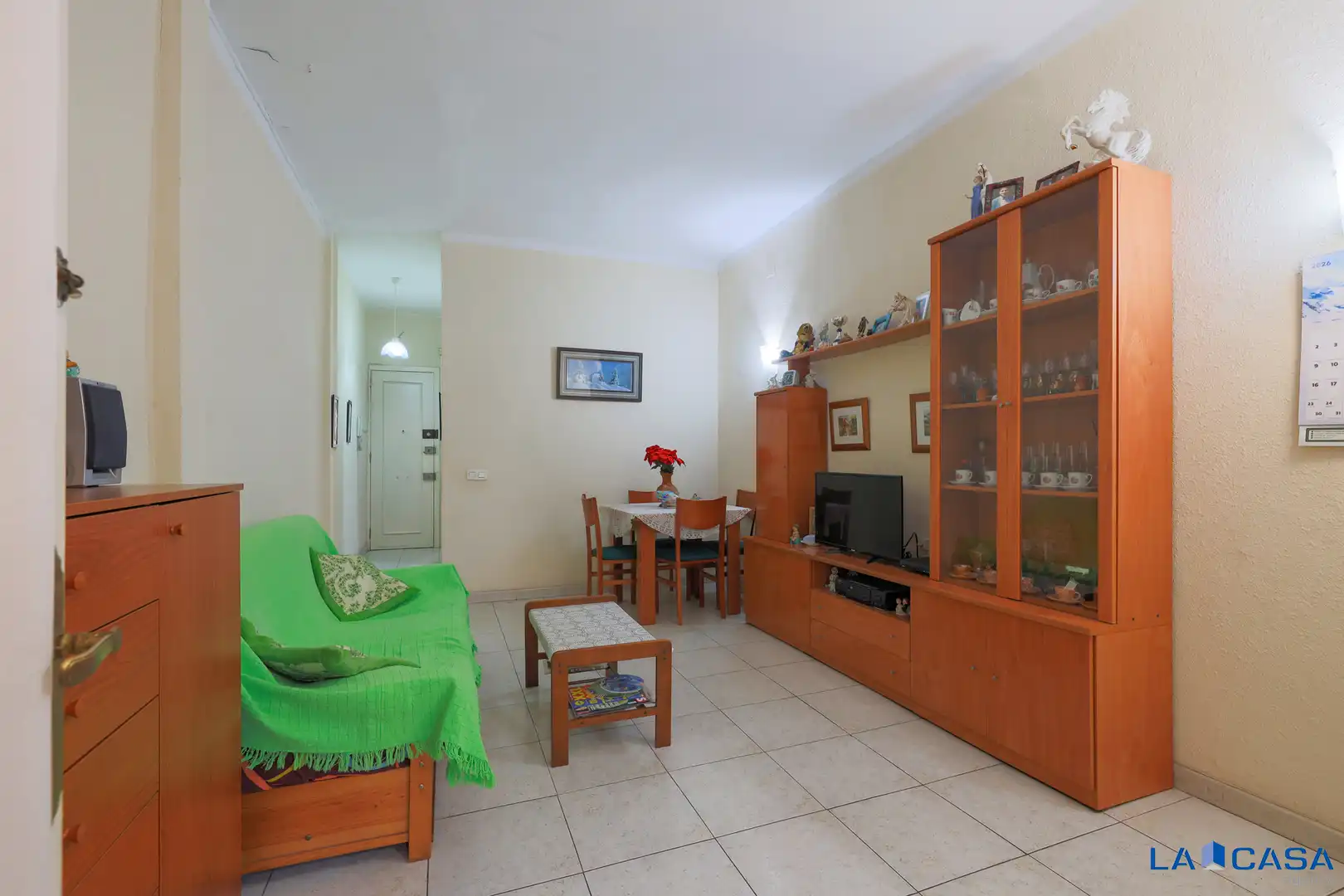 Sala de estar de Piso en venta en Barcelona con Balcón