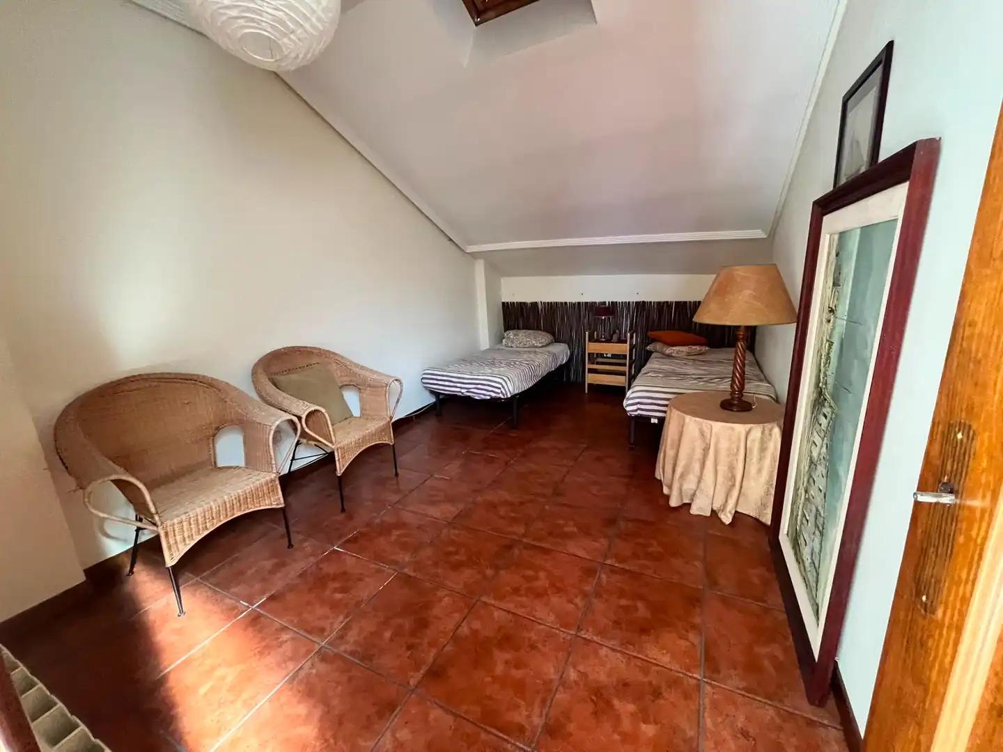 Dormitori de Casa adosada en venda en Samaniego amb Calefacció, Parquet i Terrassa
