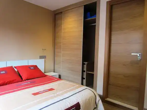Bedroom of Flat for rent in Gijón 