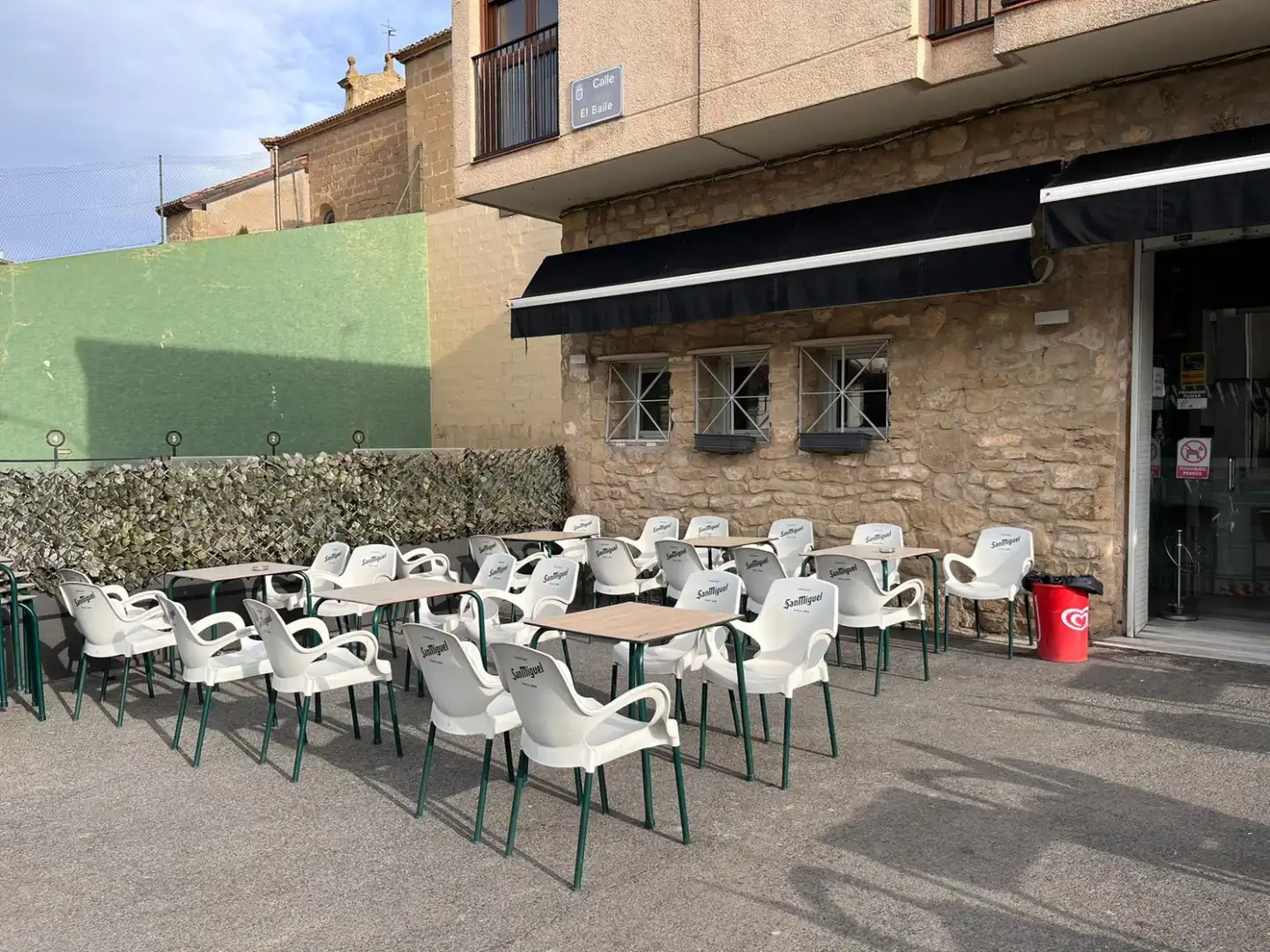 Terrasse von Geschaftsraum zum Verkauf in  Logroño