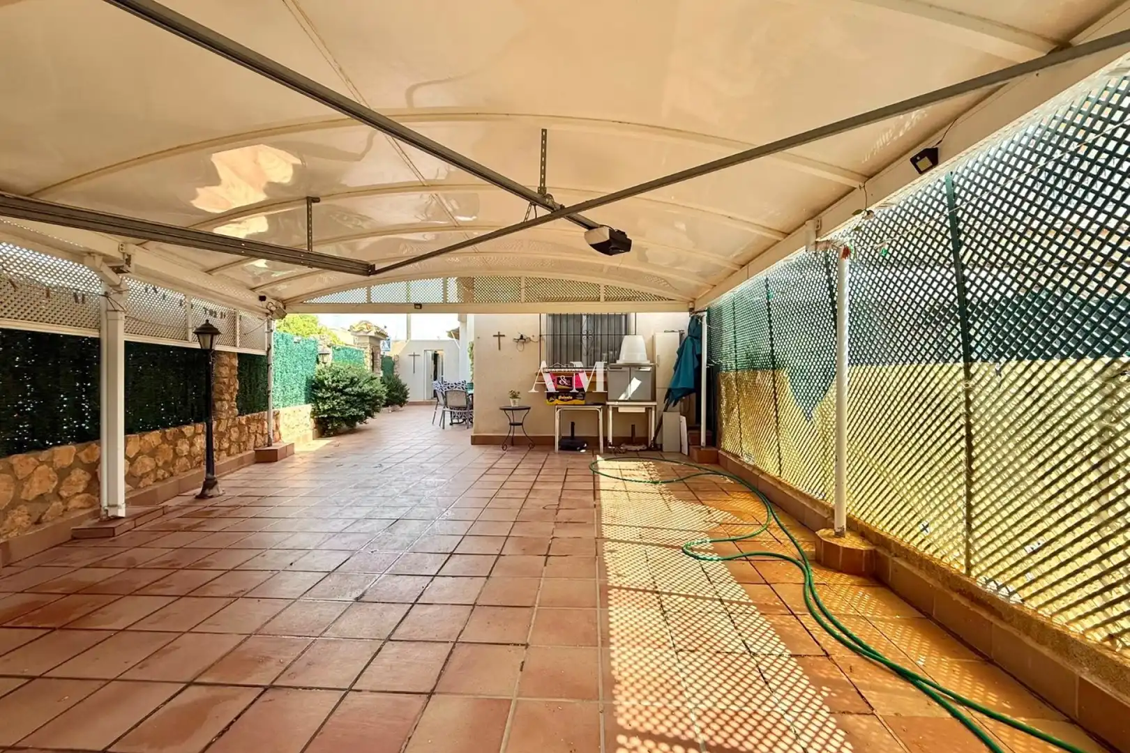 Terrassa de Casa adosada en venda en San Javier amb Aire condicionat, Calefacció i Jardí privat