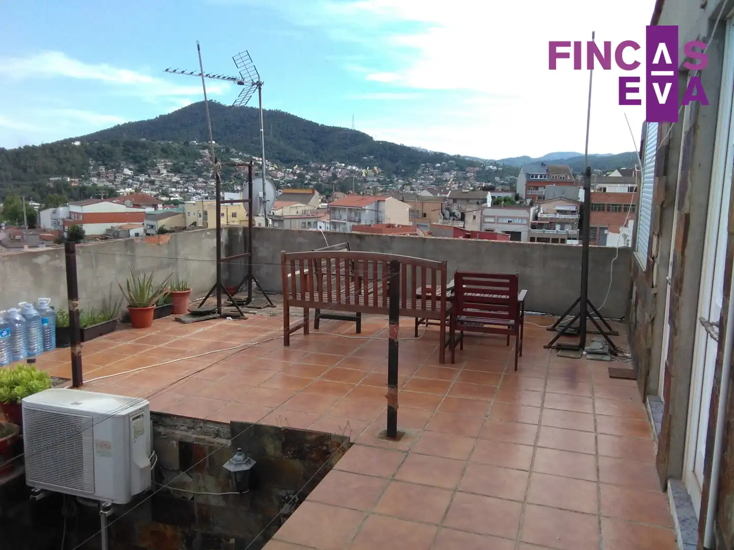 Terrassa de Casa adosada en venda en Sant Vicenç Dels Horts amb Calefacció, Terrassa i Traster