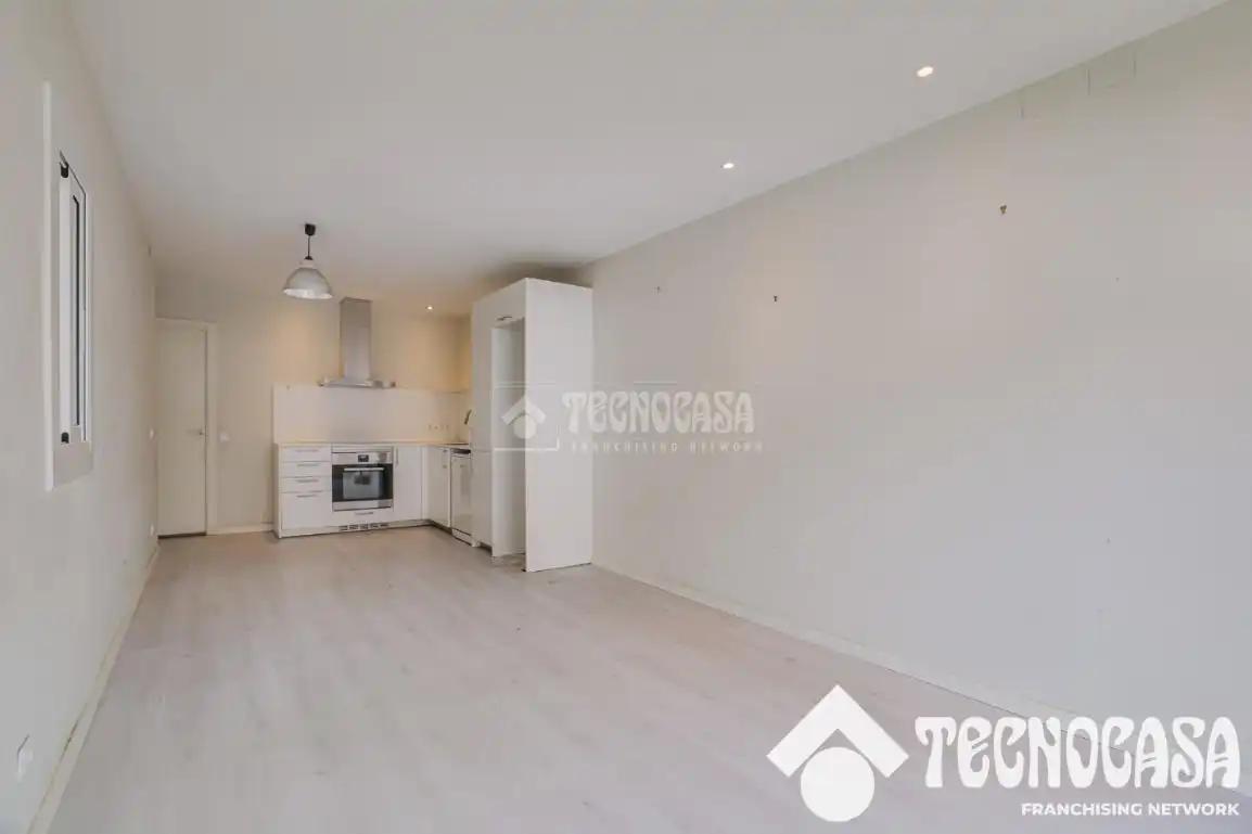Sala de estar de Ático en venta en Barcelona con Aire acondicionado y Terraza
