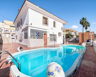 Vista exterior de Casa o xalet en venda en Mogán amb Jardí privat, Terrassa i Piscina