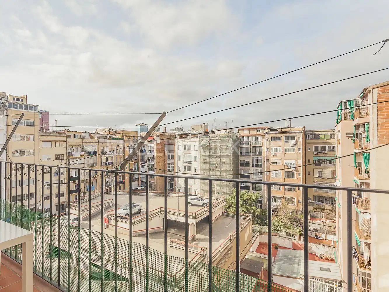 Vista exterior de Piso de alquiler en Barcelona con Aire acondicionado, Calefacción y Parquet