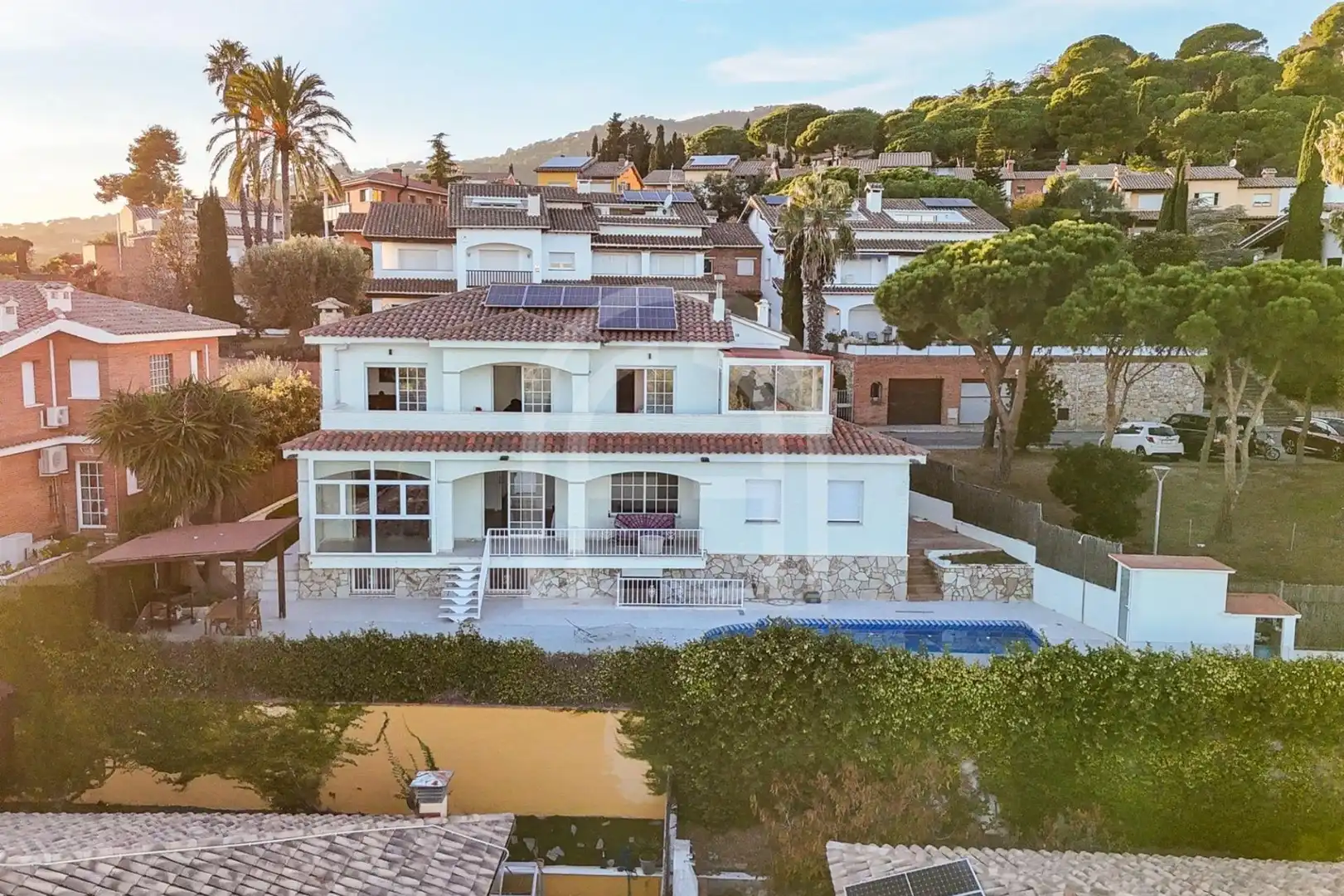 Vista exterior de Casa o chalet en venta en Premià de Dalt con Aire acondicionado, Calefacción y Jardín privado
