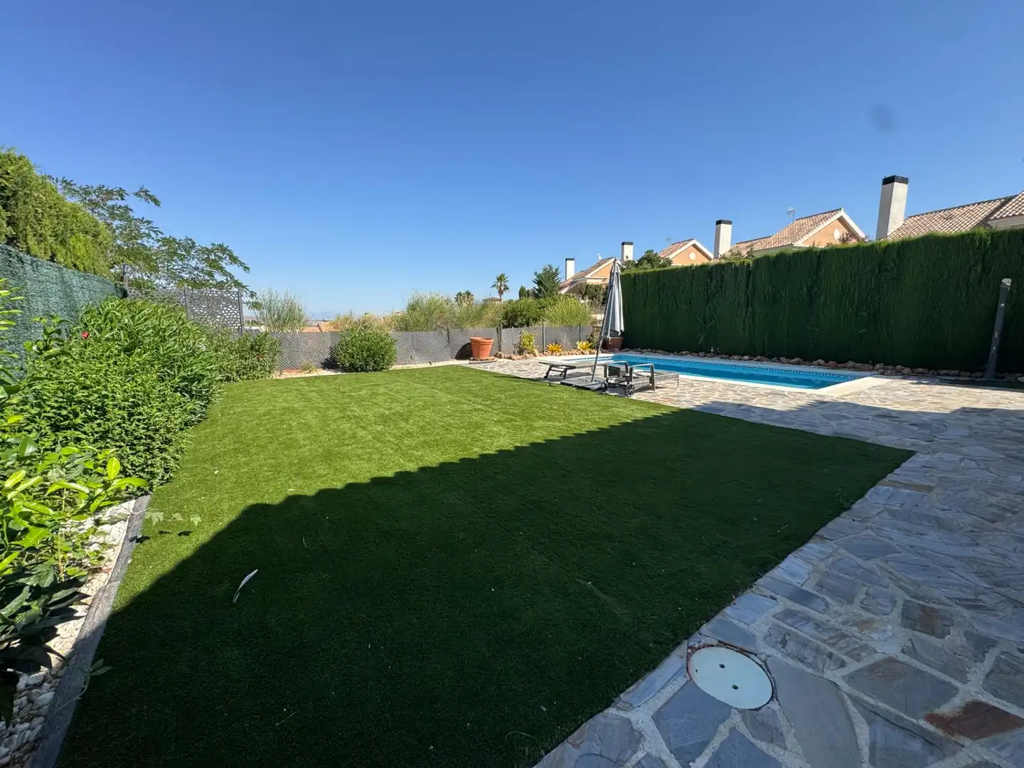 Jardí de Casa o xalet de lloguer en Villa de Otura amb Aire condicionat, Calefacció i Jardí privat