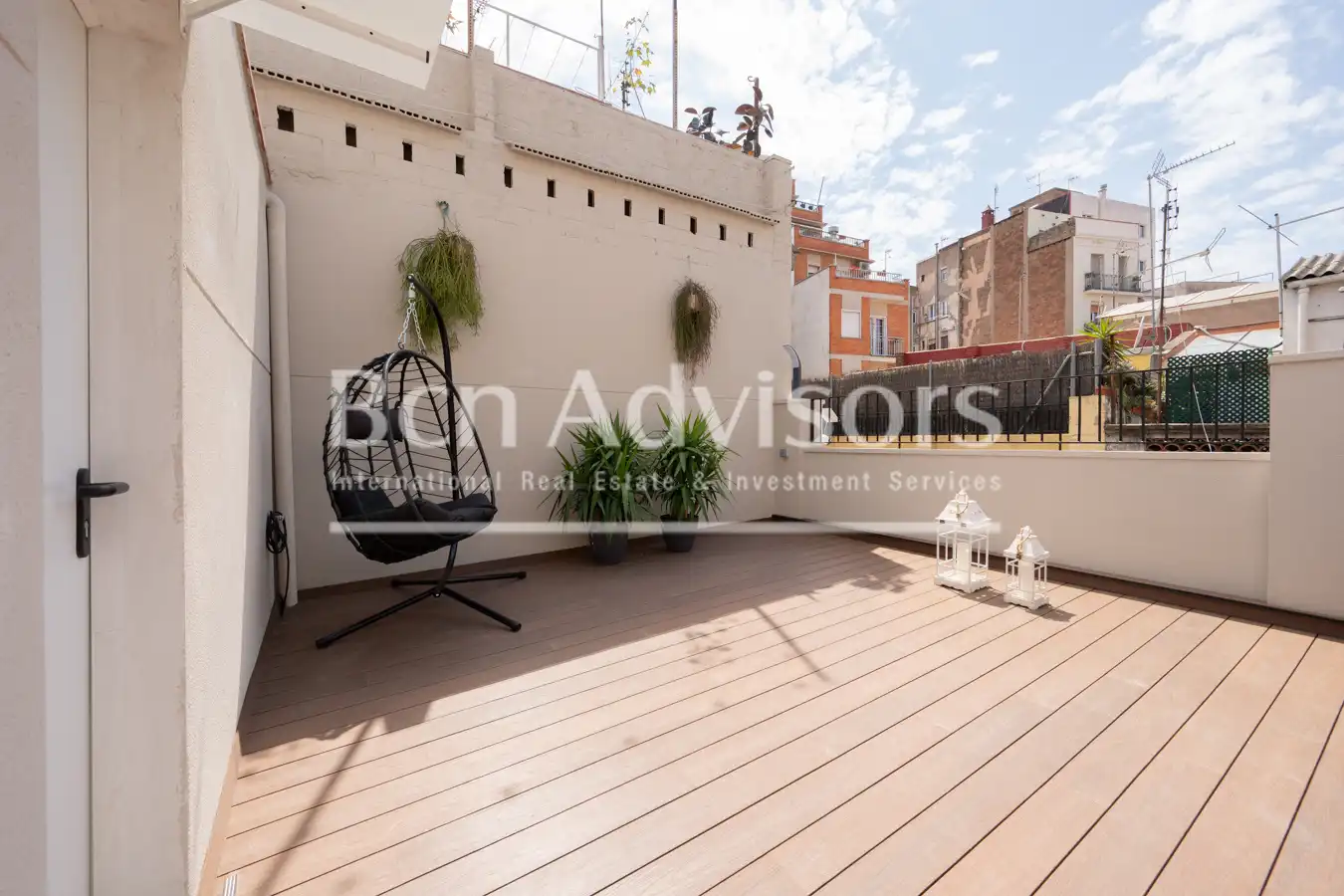 Terrace of Flat for sale in Barcelona  with Air Conditioner, Heating and Parquet flooring