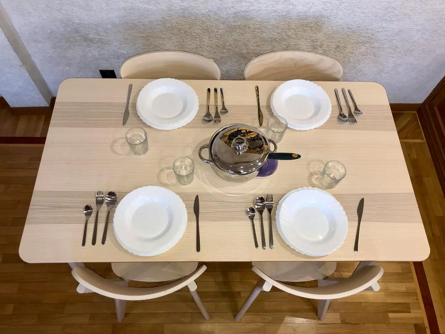 Esszimmer von Wohnung zur Miete in Madrid mit Klimaanlage, Heizung und Möbliert