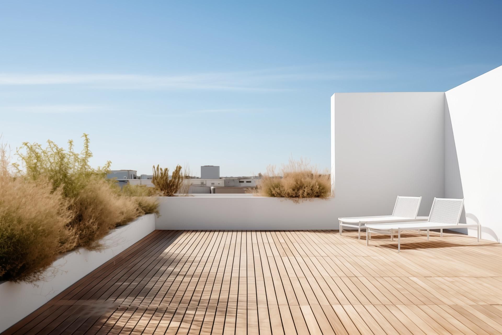 Terrace of Flat for sale in Torres de la Alameda  with Heating, Private garden and Terrace