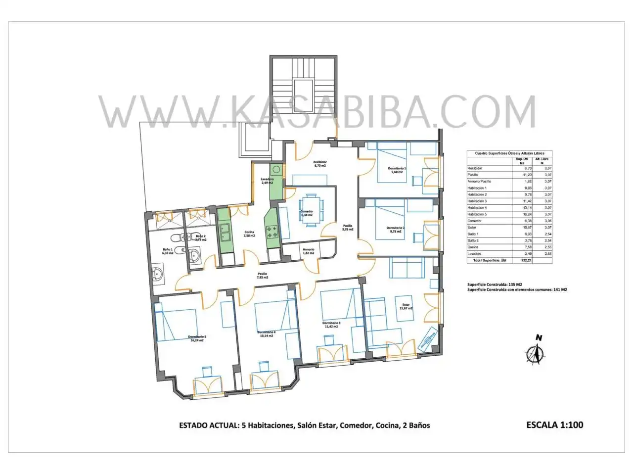 Flat with lift for sale in Calle GUILLEM DE CASTRO, imagen 61