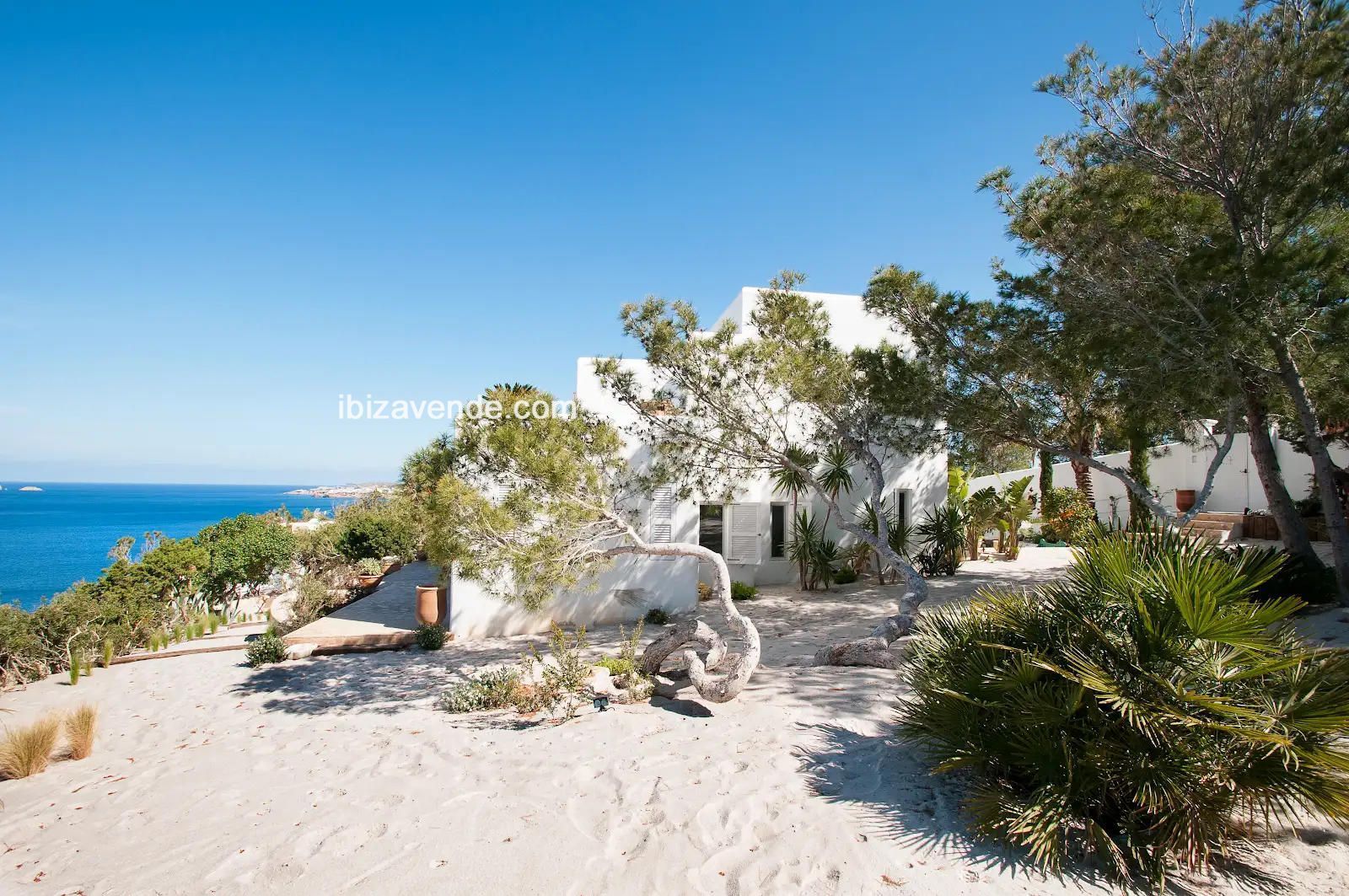 Exterior view of House or chalet to rent in Sant Josep de sa Talaia  with Air Conditioner, Heating and Terrace