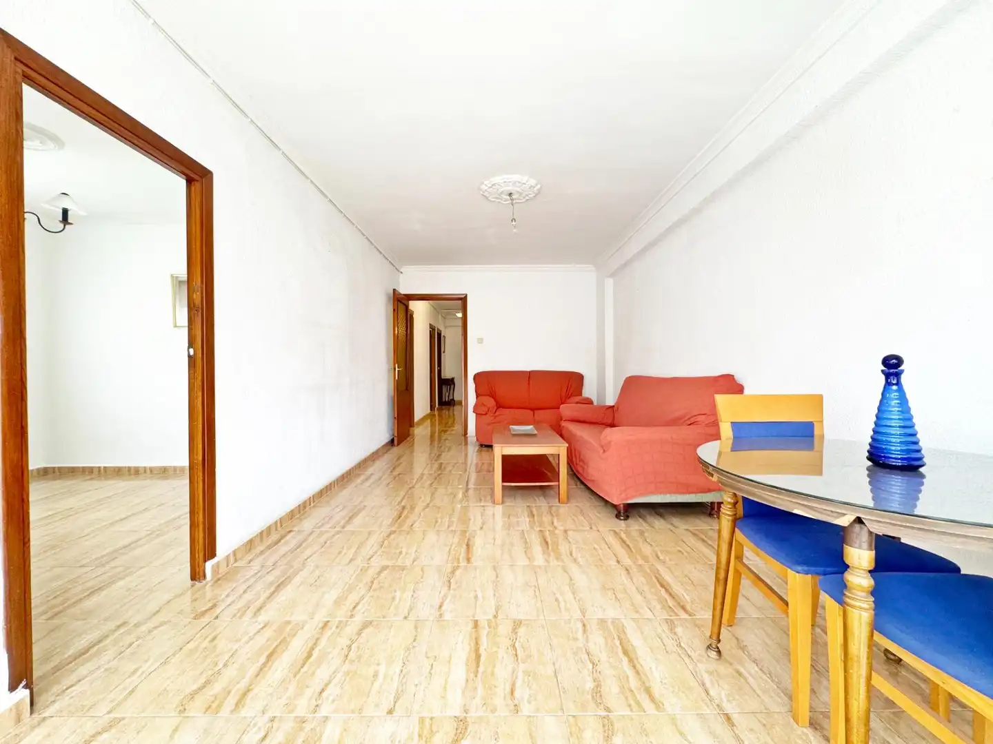 Sala de estar de Piso en venta en Málaga