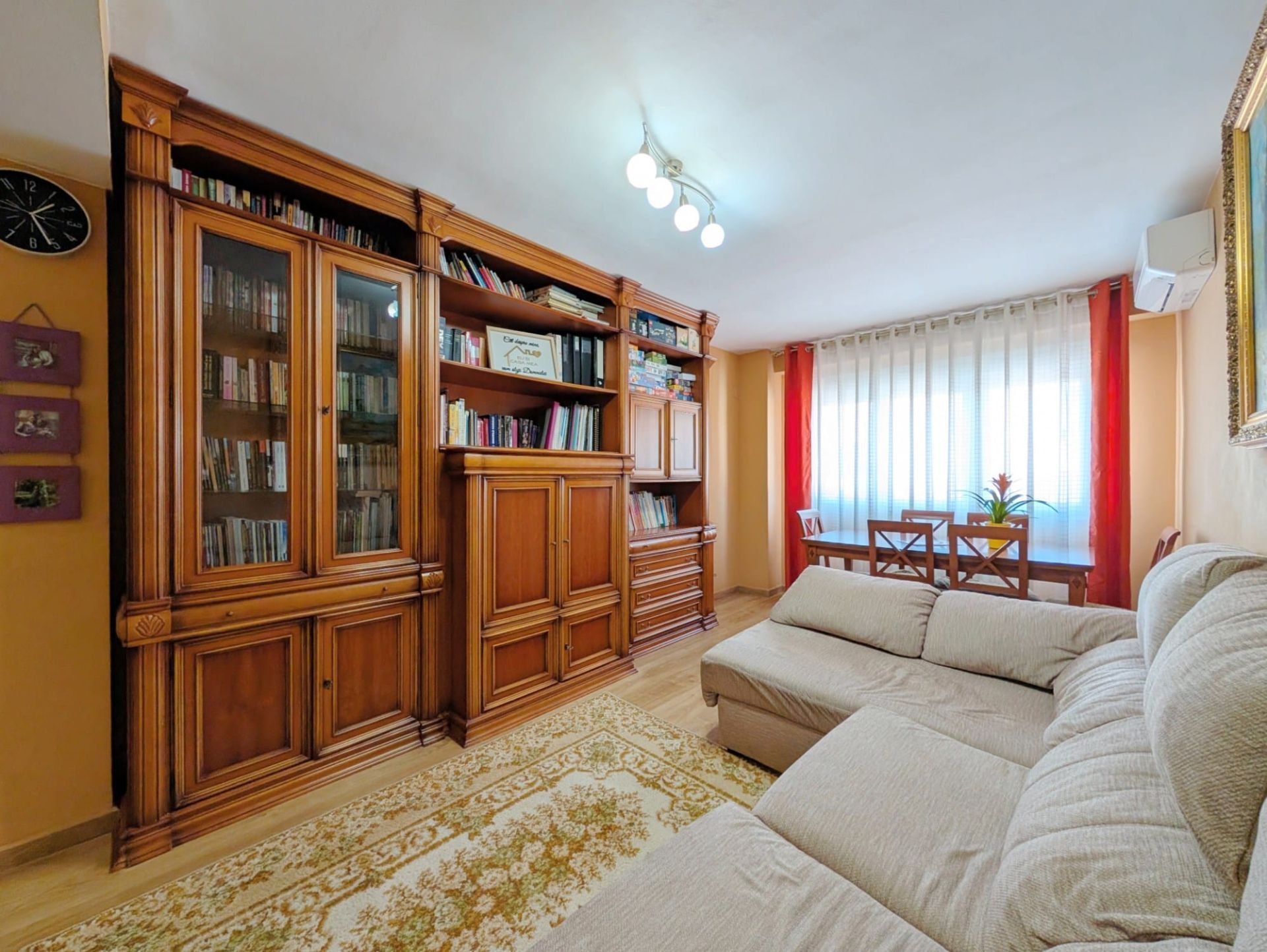 Sala de estar de Piso en venta en  Zaragoza Capital con Aire acondicionado y Calefacción
