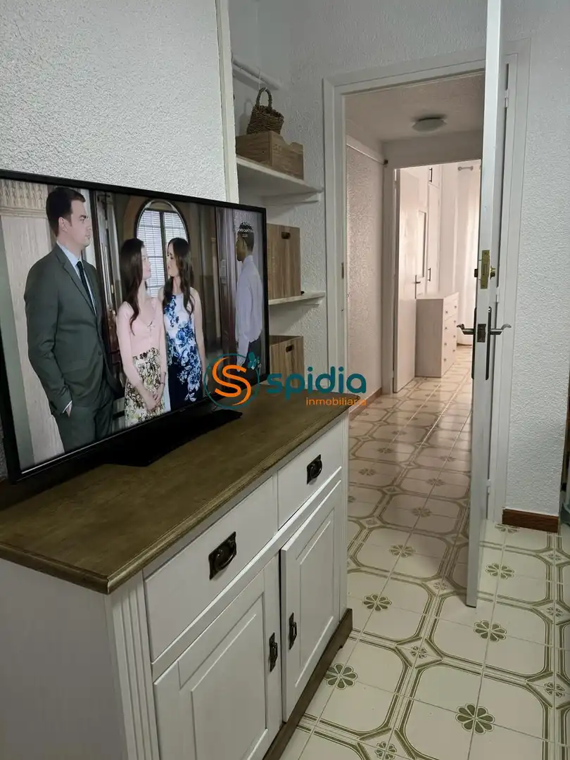 Cuina de Apartament de lloguer en Águilas amb Aire condicionat i Moblat
