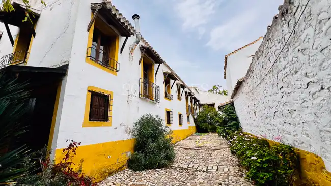 Vista exterior de Finca rústica en venta en Úbeda con Jardín privado, Terraza y Piscina