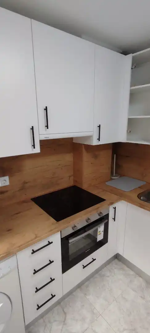 Küche von Wohnung zur Miete in Salamanca mit Heizung, Möbliert und Ofen