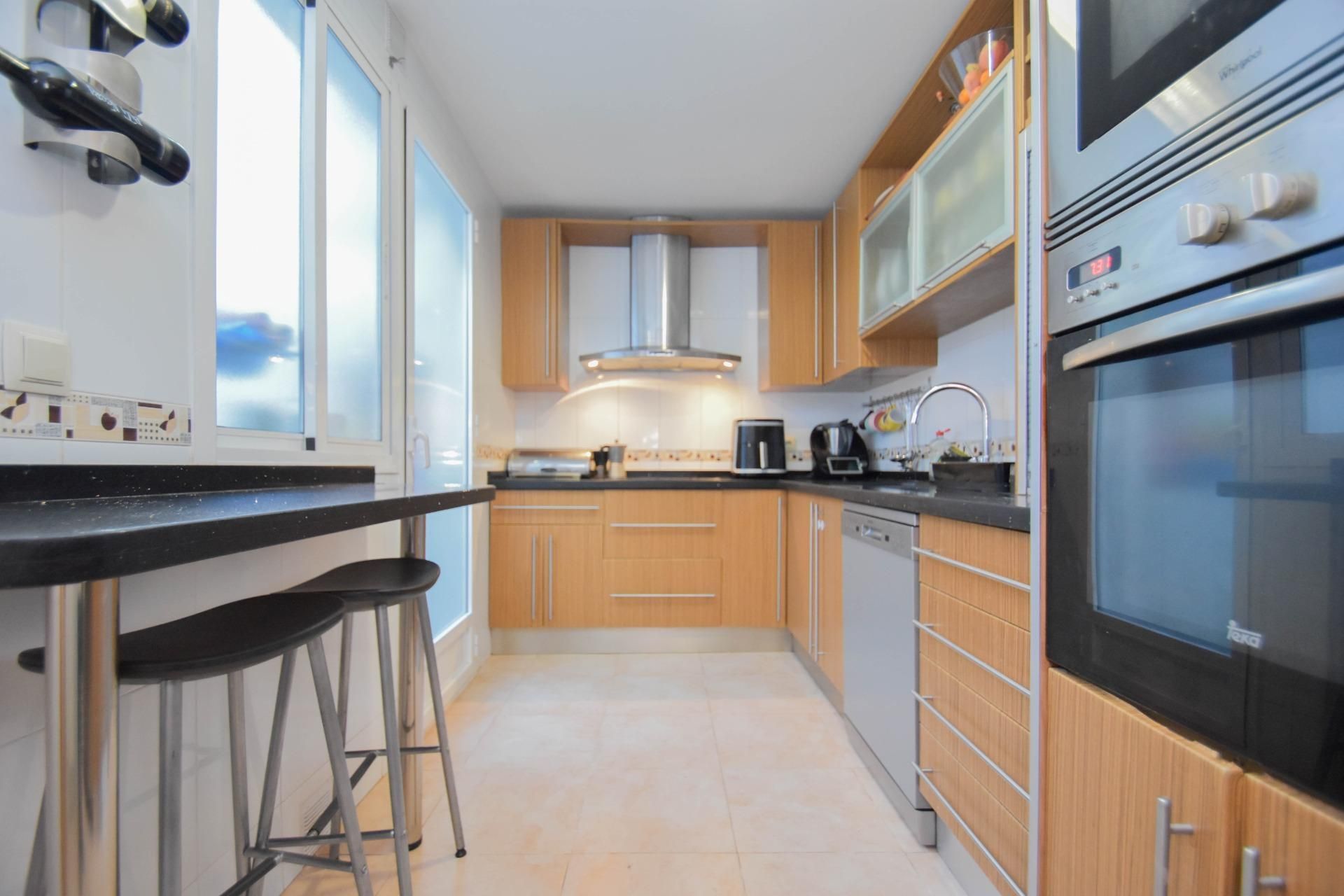 Cocina de Casa adosada en venta en Alfacar con Aire acondicionado, Jardín privado y Terraza