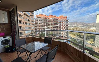 Terrace of Apartment for sale in Villajoyosa / La Vila Joiosa  with Air Conditioner, Private garden and Terrace