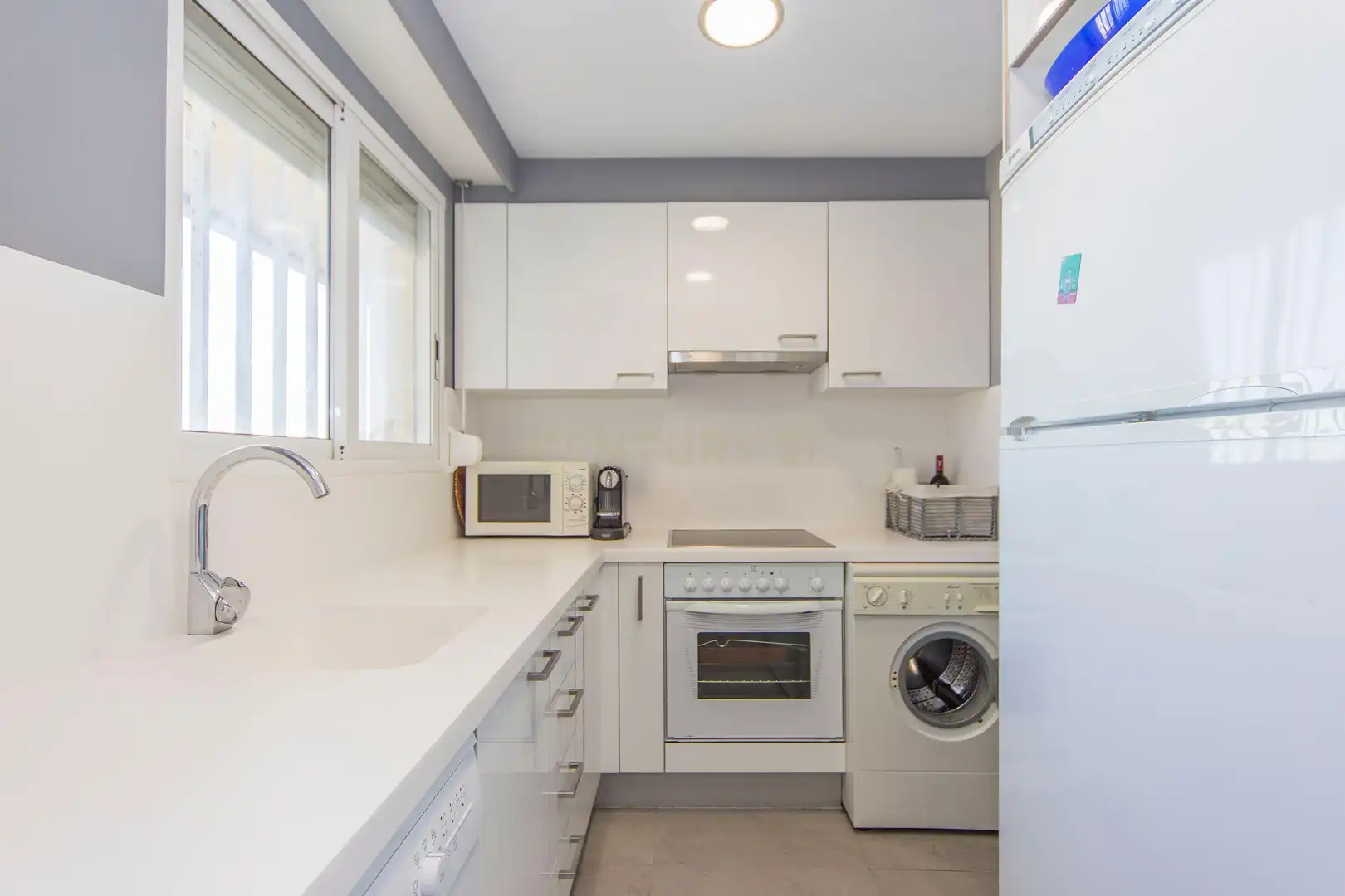 Cuina de Apartament en venda en Calpe / Calp amb Aire condicionat i Piscina comunitària