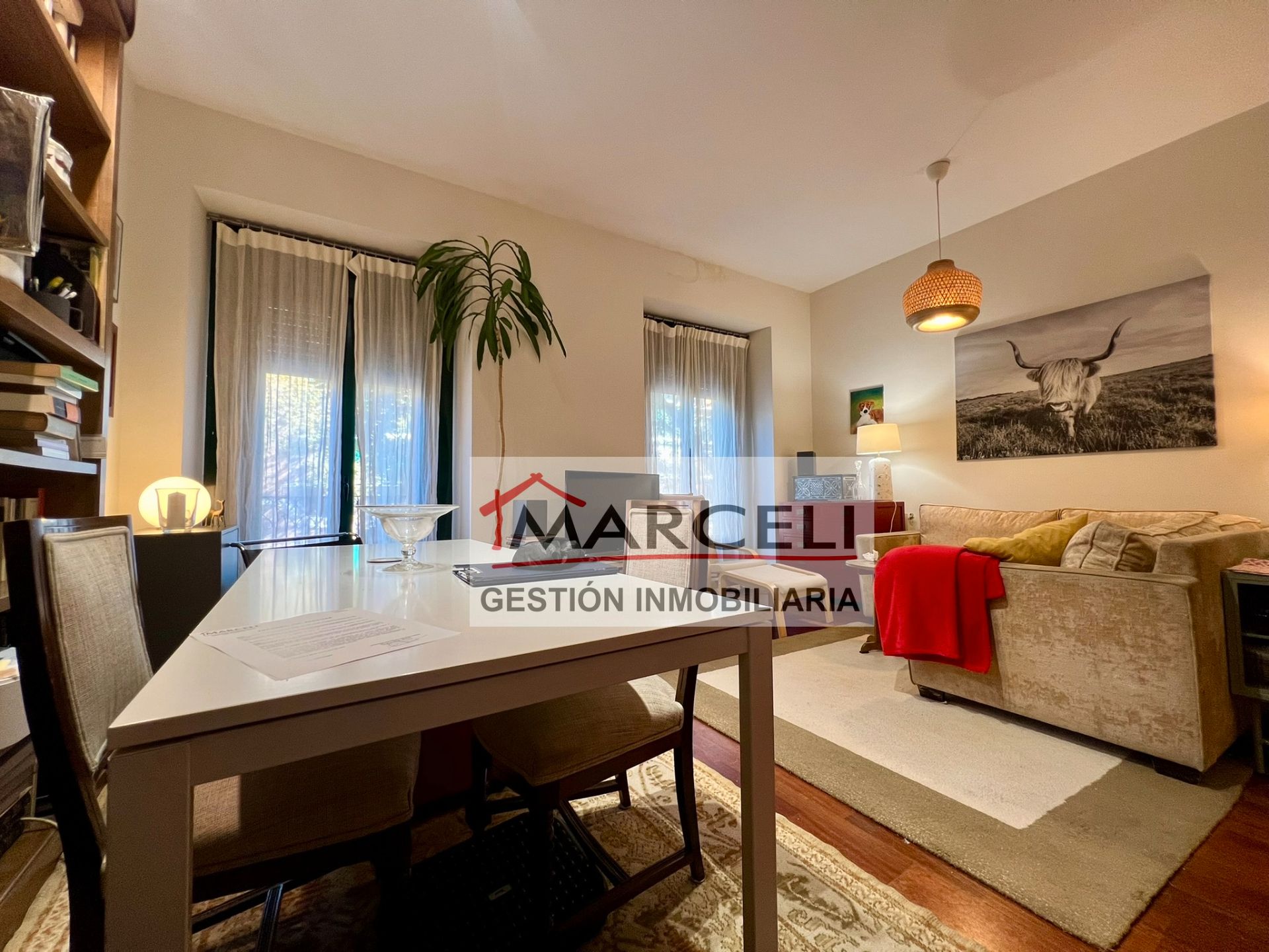 Bedroom of Apartment to rent in  Madrid Capital  with Air Conditioner, Heating and Furnished